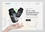 design supplement website, nutraceutical website peptide nootropic website