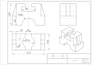 create mechanical 2d technical drawings
