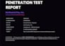 do advanced web app pentest with report