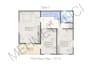 draw 2d architectural floor plan and colored floor plan