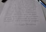 create elegant english handwritten notes and pages