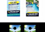 design door hanger, rack card, postcard for lawn care, roofing, hvac, cleaning
