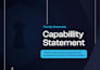 write and design a winning government capability statement