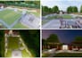do backyard landscape design,pool,patio,garden 3d rendering