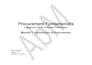 procurement, supplier sourcing and vendor management