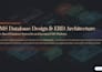 design your sql database, create erd, and optimize queries