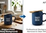 remove background from photos and deliver transparent png