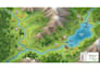 design hiking map, trail map, park map, treasure map and outdoor adventure maps