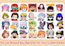 draw custom chibi emotes for twitch, discord, kick, youtube