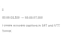 create russian and english subtitles with srt file
