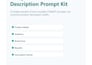 create chatgpt prompts for ecommerce product descriptions