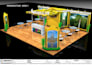 do 3d trade show booth and kiosh design