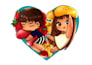 1 or 2 character chibi