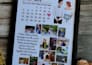 design elegant wedding anniversary photo frame for couples