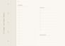 design a minimal aesthetic printable planner