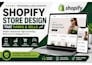 design shopify redesign shopify website high conventing website