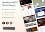 design, redesign, or develop a responsive wordpress website, full stack