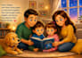 illustrate your children picture book with adorable characters and scene