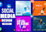 create facebook ads design for social media and instagram carousel post