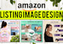 design amazon listing pictures and do product image