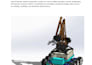 design electro mechanical and industrial robot in solidworks