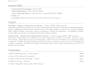 create a professional ats friendly resume and CV