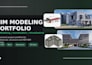 design 3d revit bim models, 2d drawings and realistic renders