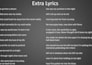 write custom english song lyrics for your next song