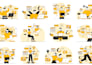 design modern flat vector illustrations for website, app, animation, branding