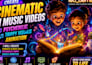 create cinematic ai music videos psychedelic trippy visuals animation