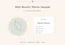 create a personalized numerology beauty mirror reading