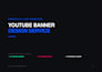 design professional youtube banner channel art and cover