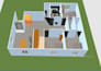 do professional house plan in 3d modeling, rendering