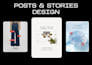 design instagram posts and story templates in figma
