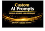 create high quality ai prompts for any use case