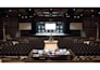 design church auditorium, altar and 3d architectural rendering