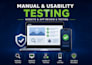 do manual testing, website testing and usability testing review