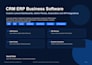 build custom CRM erp and business management software