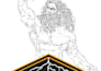 manually vector trace, redraw logo, and convert image to vector