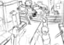 sketch your idea in a cartoon style