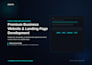 professionally build responsive business website landing page