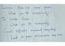 write neat handwritten notes and letters