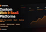 build a custom web platform or saas application from scratch