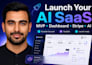 build ai saas mvp app ai web app with next js, react, openai, supabase, stripe