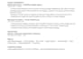 write a professional ats friendly CV and resume