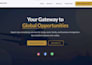develop a business website with dynamic services dashboard
