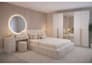 create luxury bedroom interior design with photorealistic 3d renders