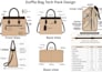 leather goods bag design backpack handbag techpack tote bag duffle bag techpack