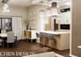create a professional 3d kitchen design mood board