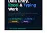 do professional data entry,copypaste and typing work